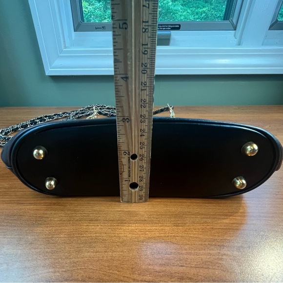 HCL Handcrafted Leather Goods Black Leather Bag Made in W. Germany Numbered Bag - Picture 9 of 16